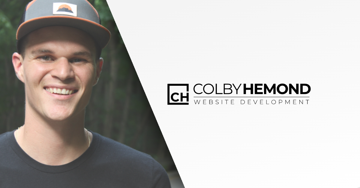 Colby Hemond Website Development